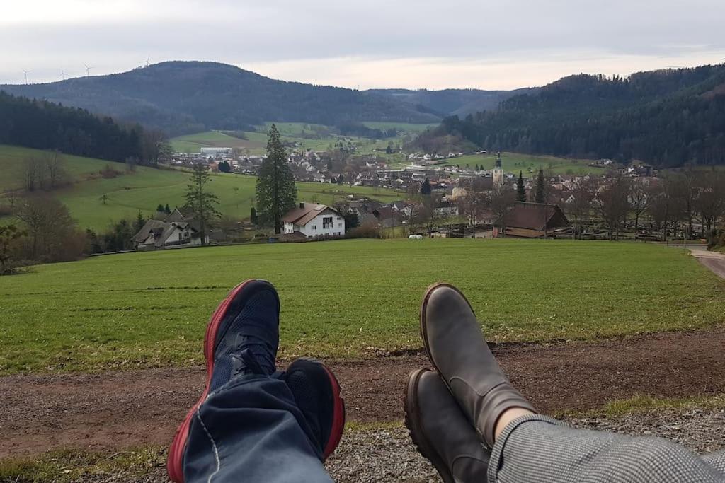 Ferienwohnung Talblick Im Schwarzwald Seelbach  Exteriör bild